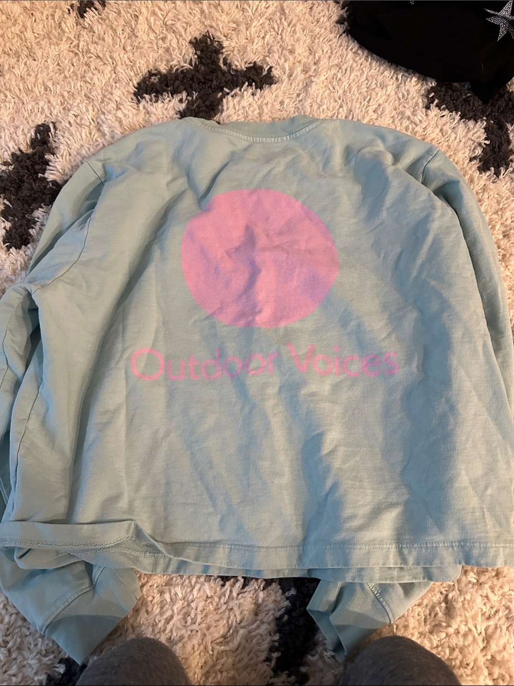 Outdoor voices long sleeve tee